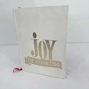 Vintage Joy of Cooking Cookbook 1970s Irma Rombauer Becker HC Ribbon Bookmark